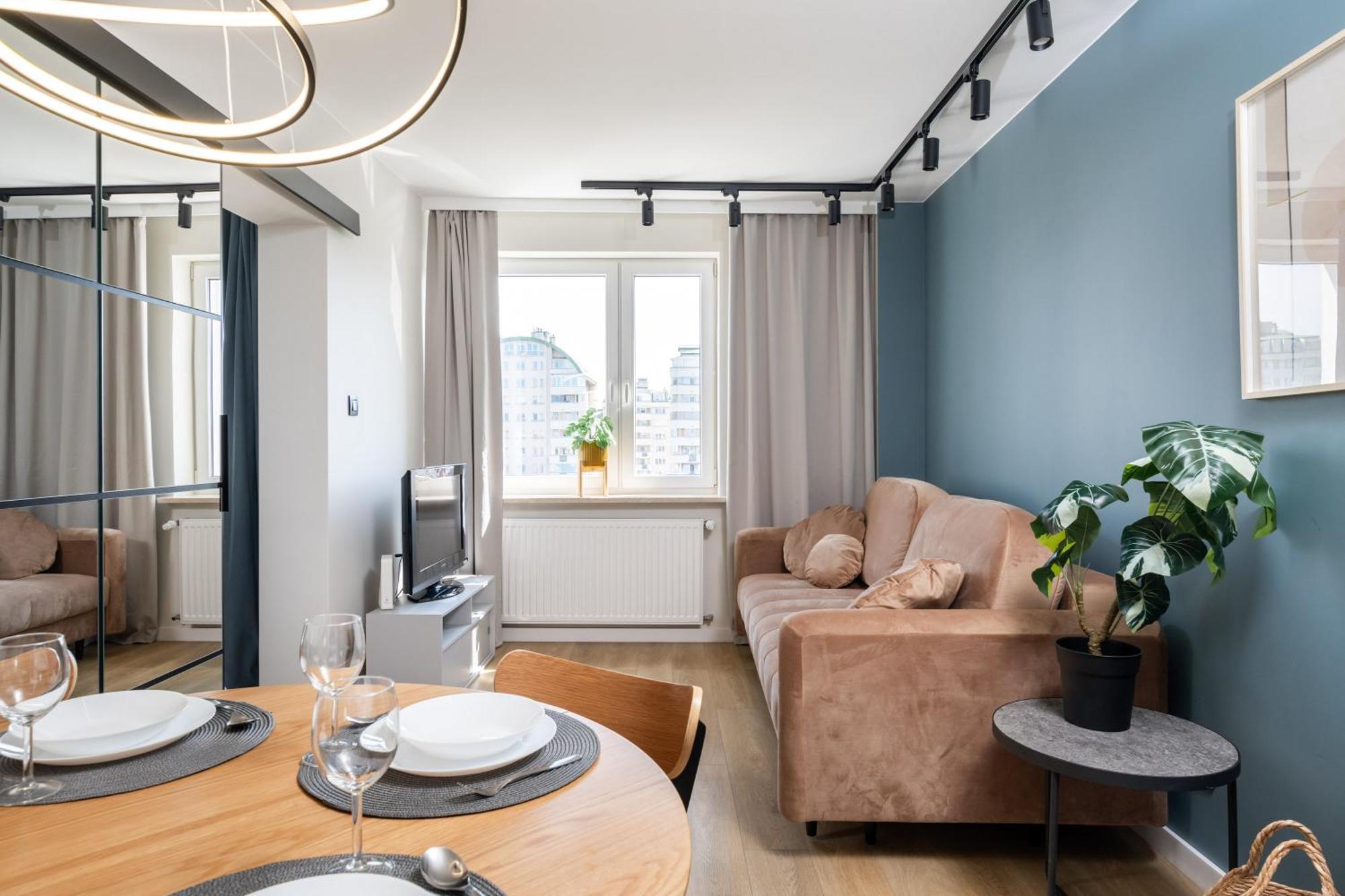 Blue Matcha Premium Apartment Okopowa Warszawa Zewnętrze zdjęcie